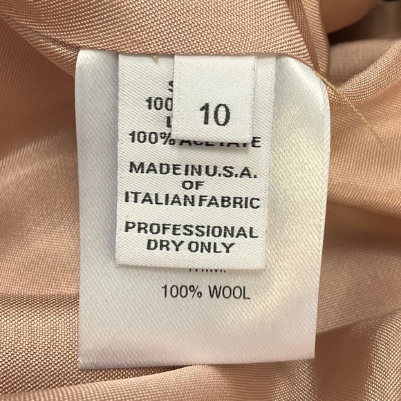 FLEURETTE BLACK BUTTON FRONT WOOL COAT - Picture 7 of 7